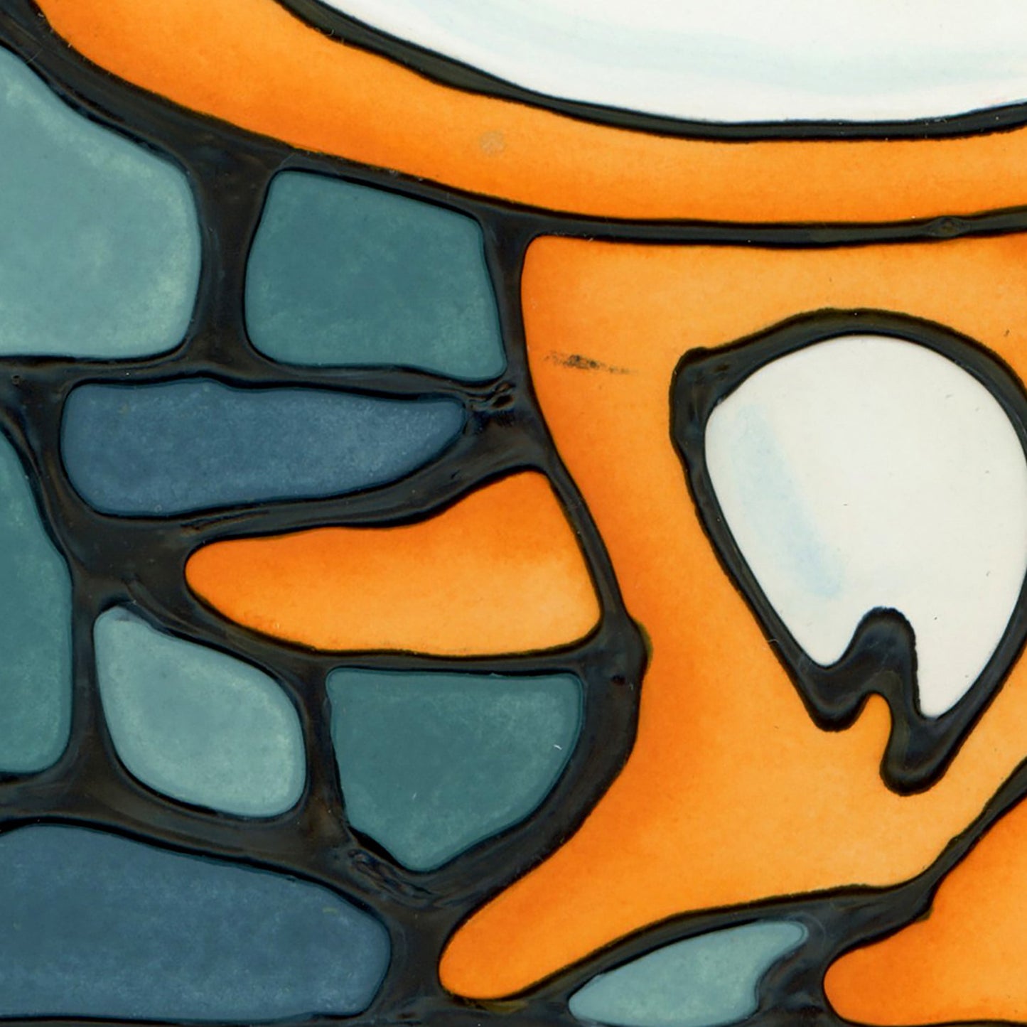Fox Original Painting Framed