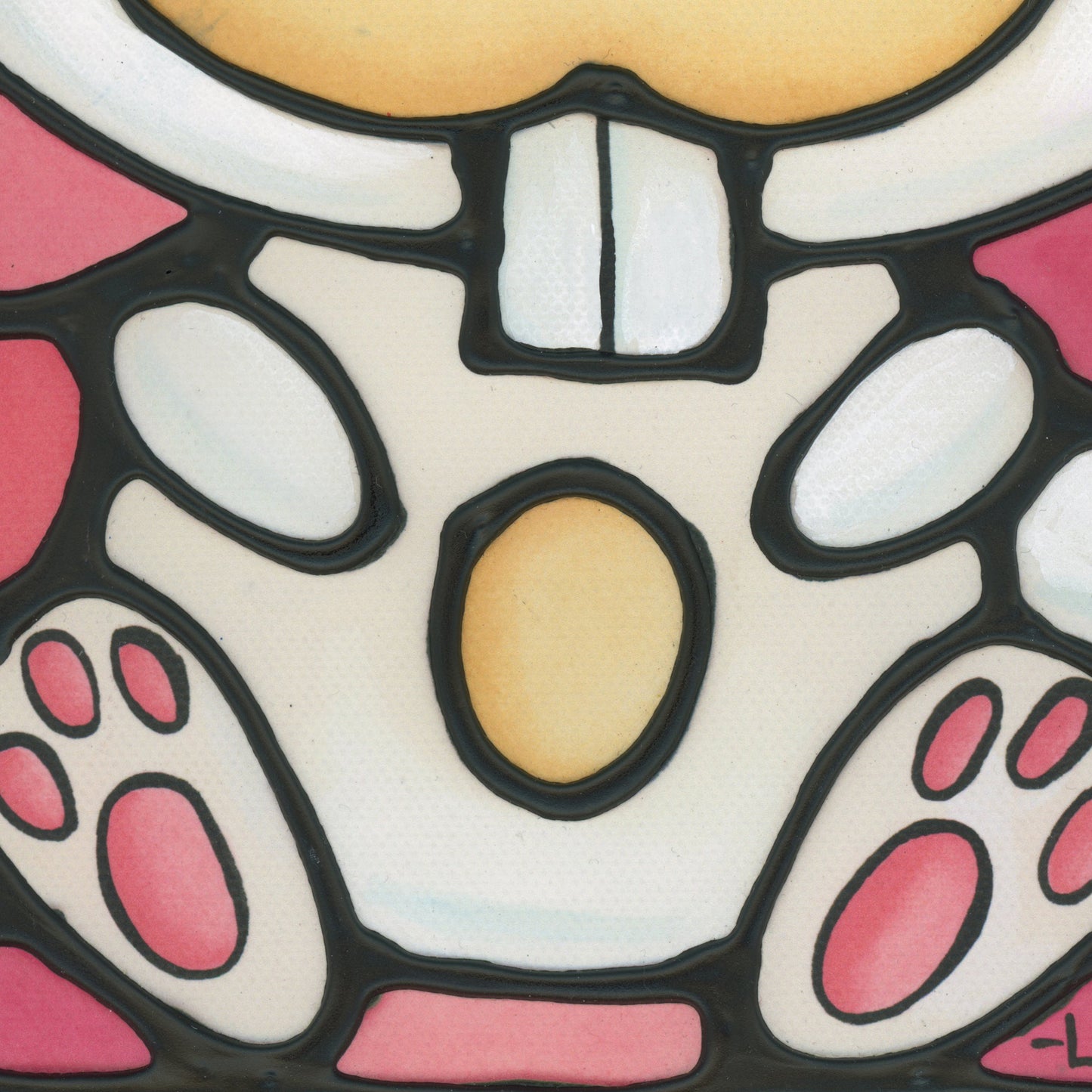 Rabbit Canvas Print 8" x 10"