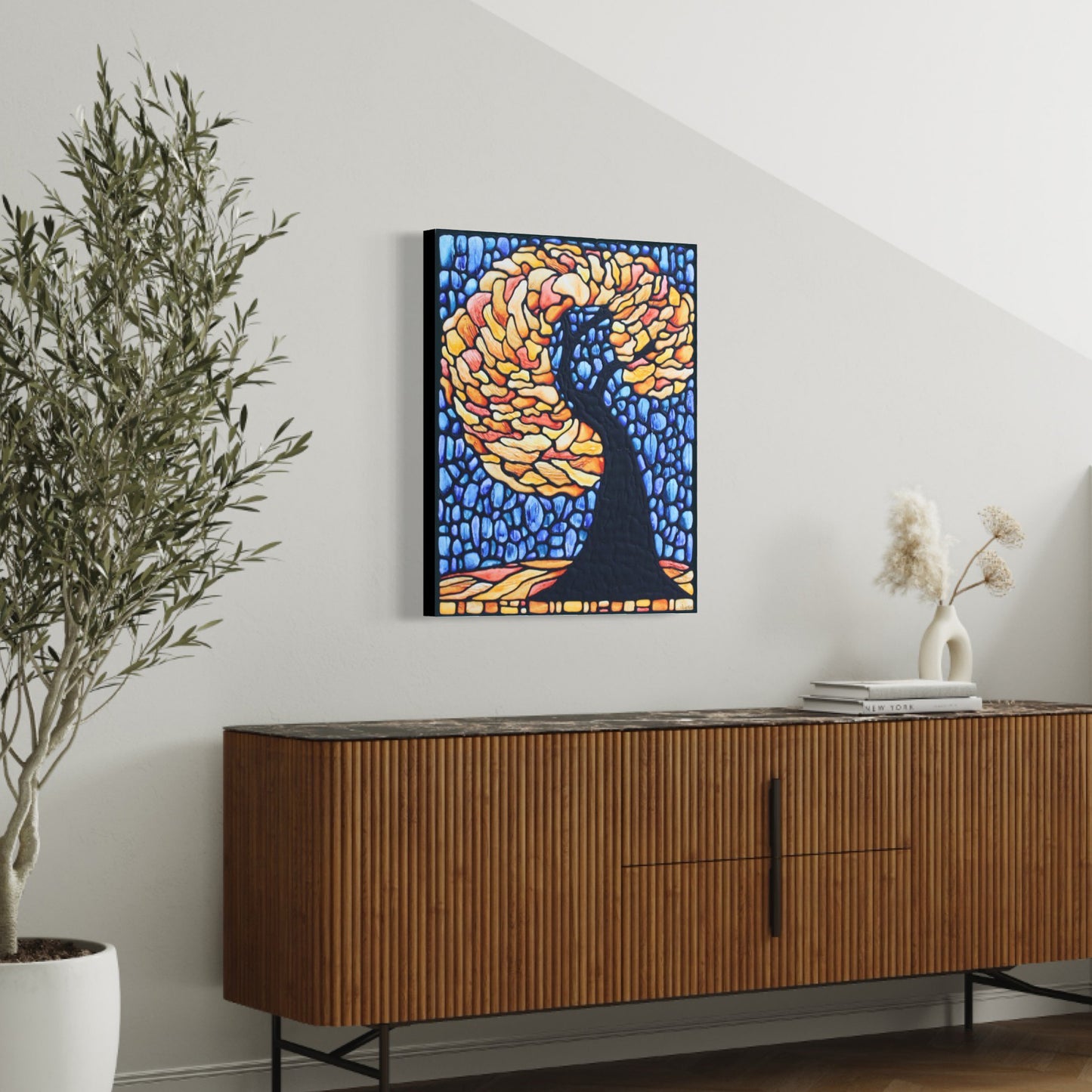 'Tree Sway' Original Painting 24 x 30 inch
