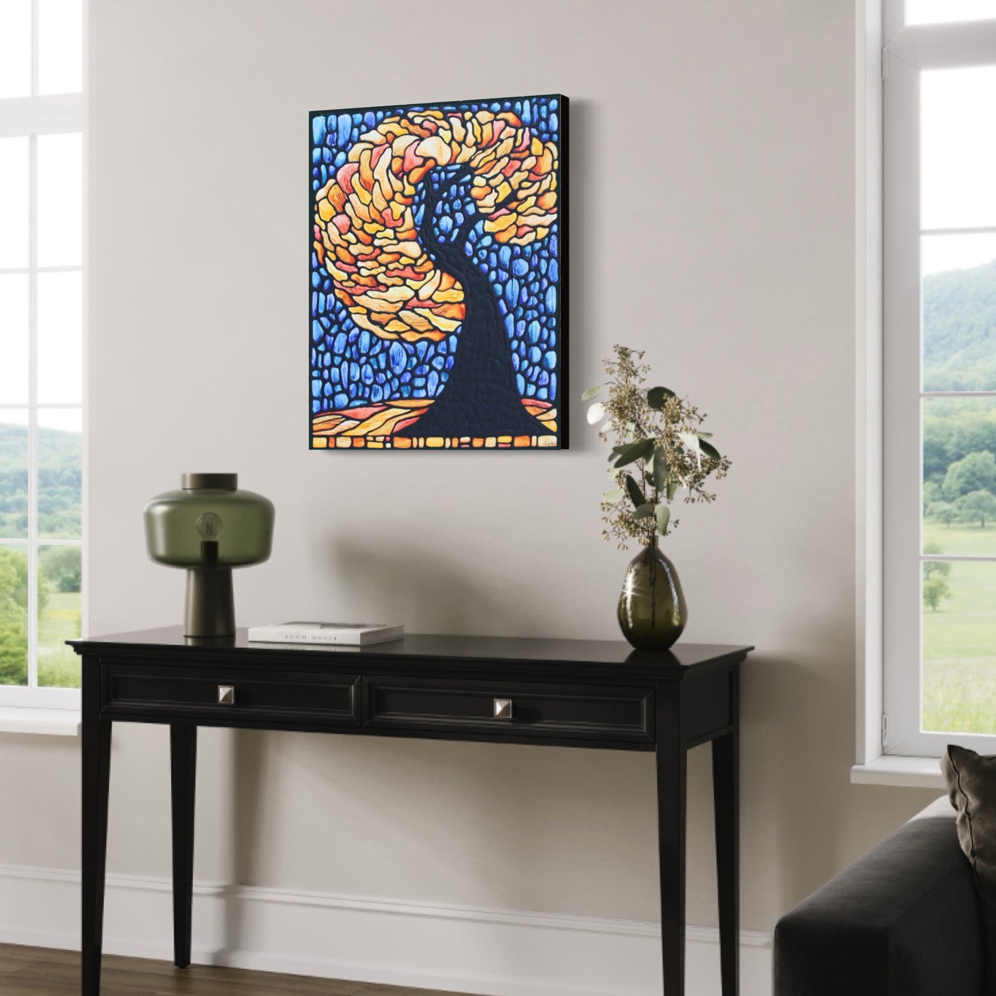 'Tree Sway' Original Painting 24 x 30 inch