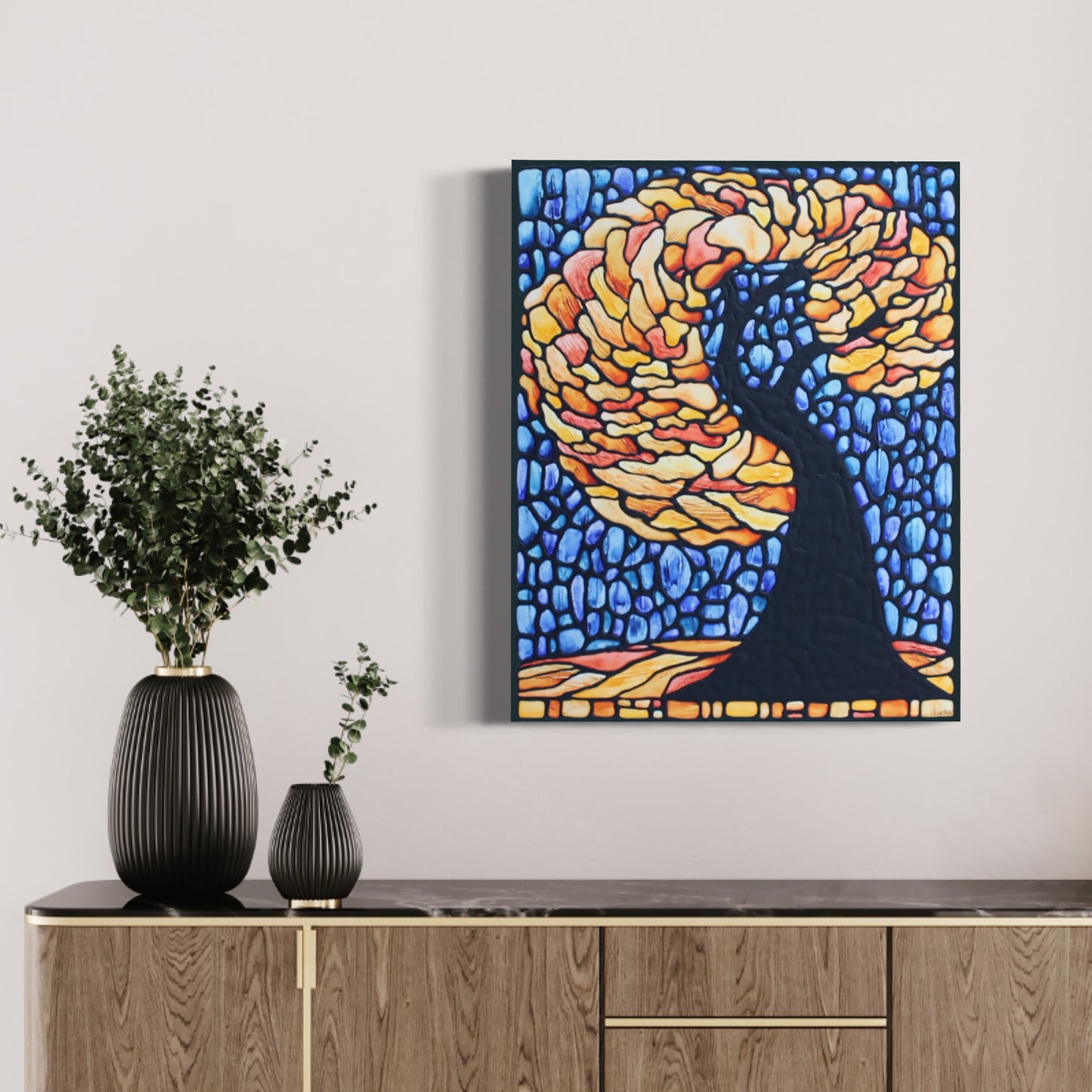 'Tree Sway' Original Painting 24 x 30 inch