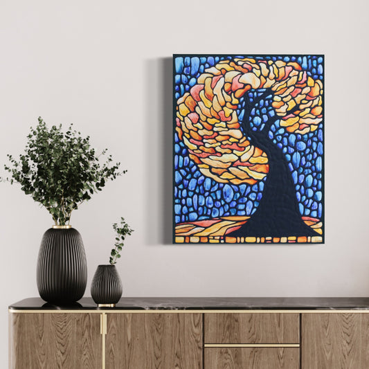 'Tree Sway' Original Painting 24 x 30 inch