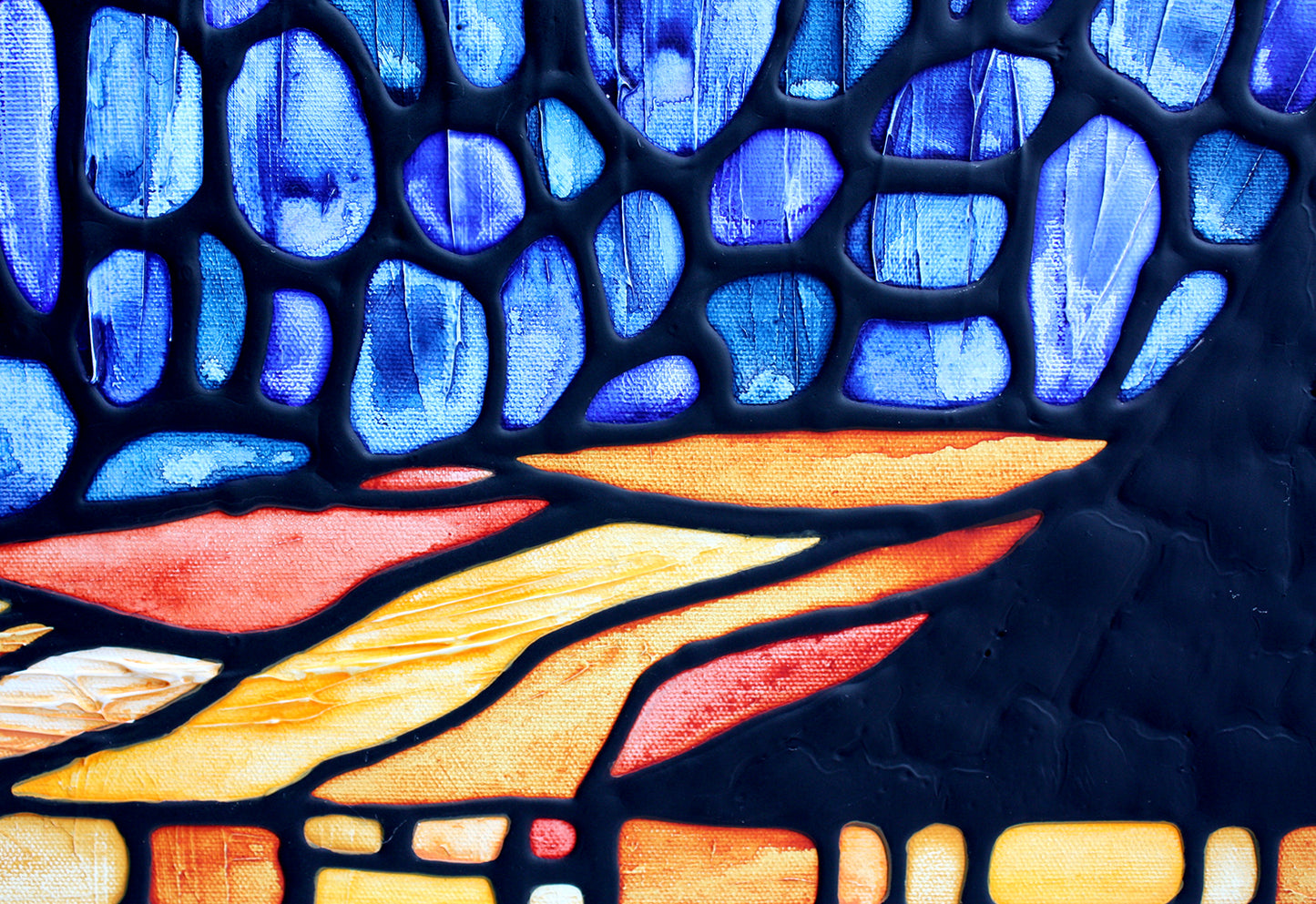 'Tree Sway' Original Painting 24 x 30 inch