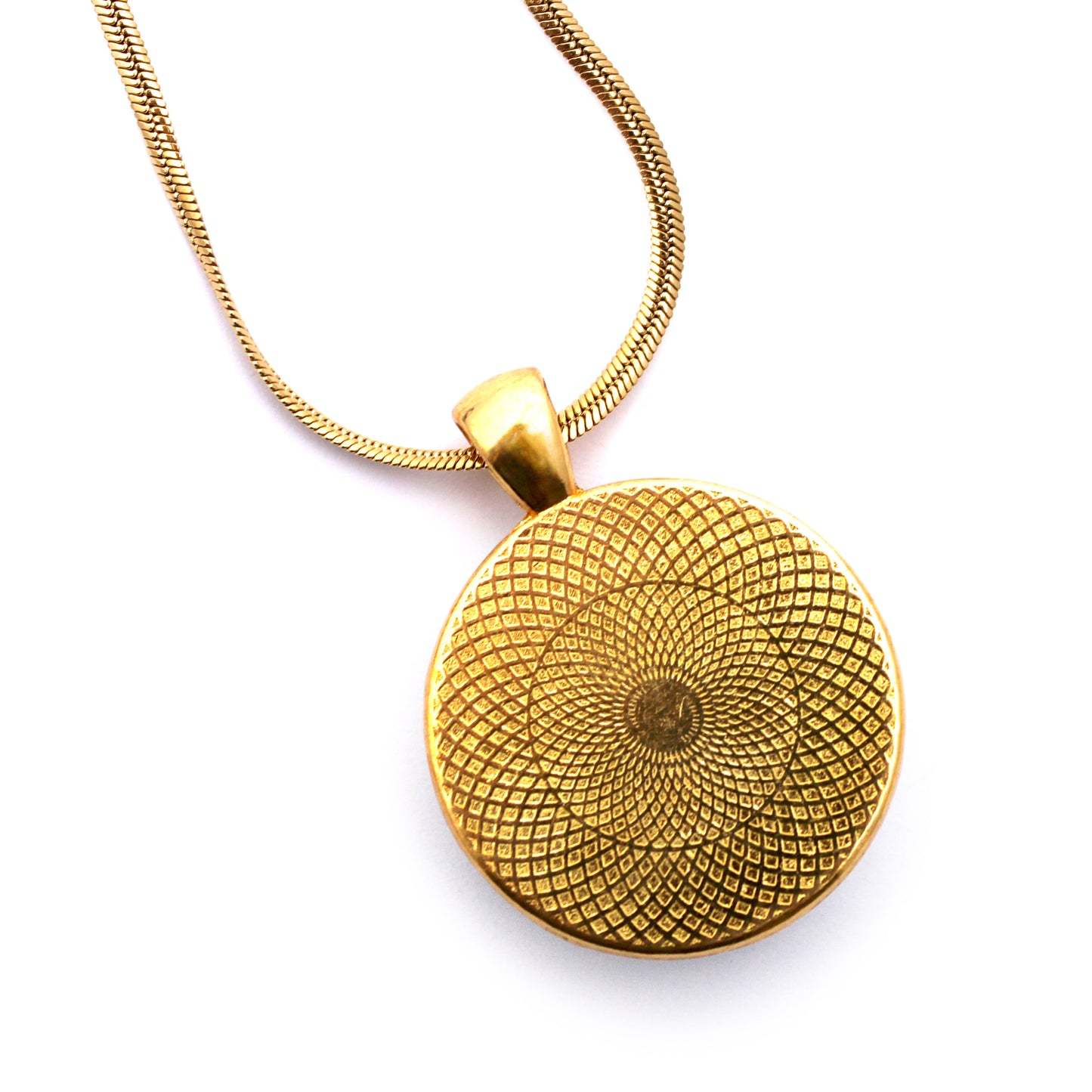 Sunflower Circle Gold Jewellery Set