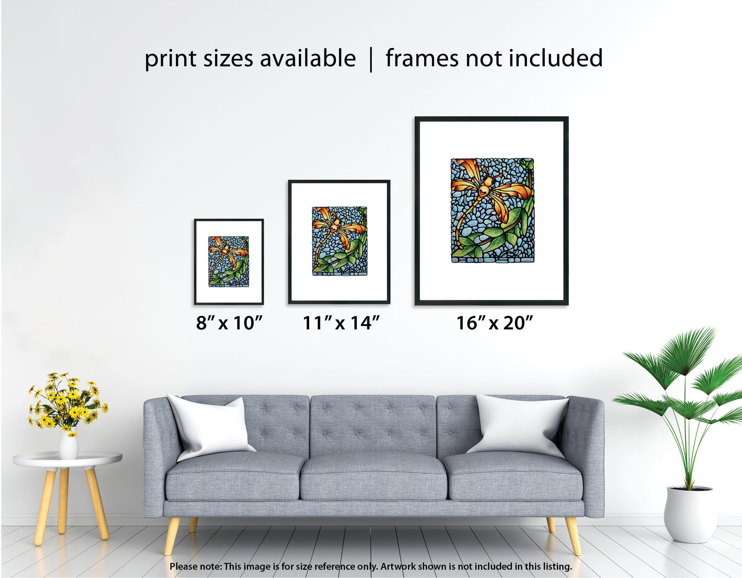 Sunset Landscape Art Print