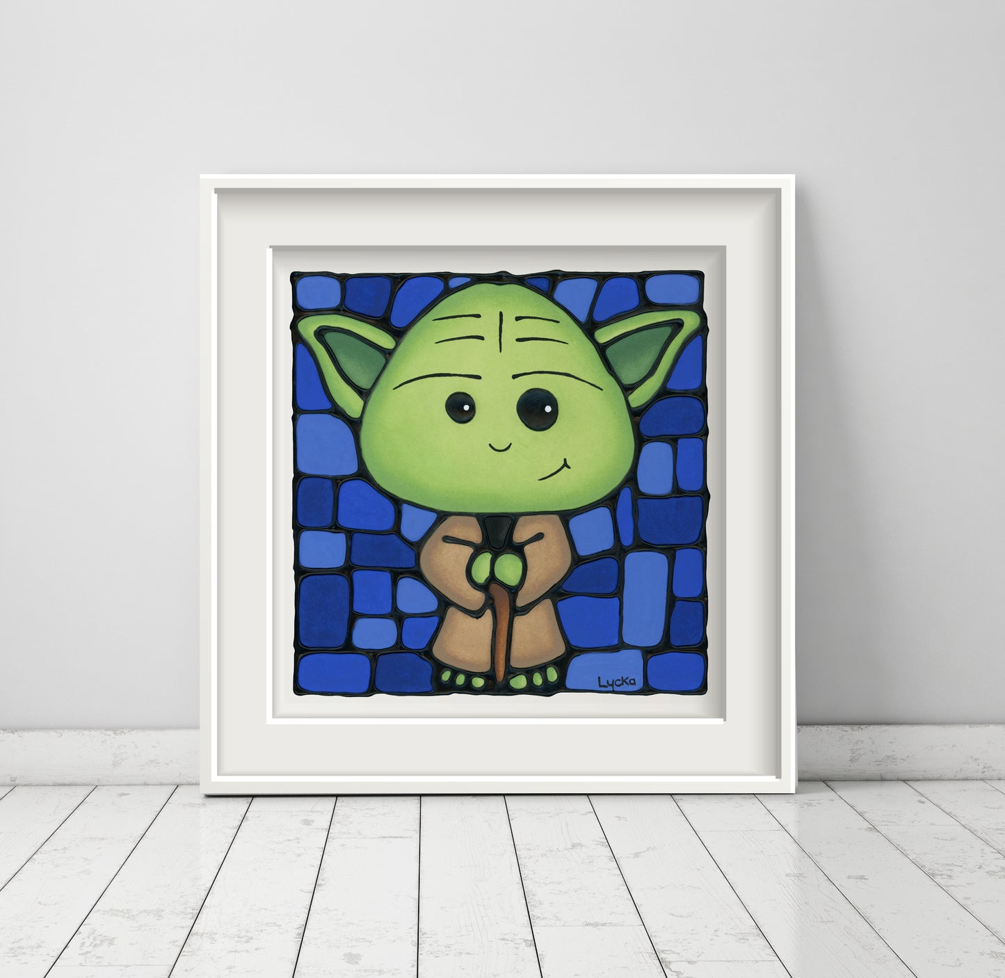 Green Goblin of Wisdom Art Print
