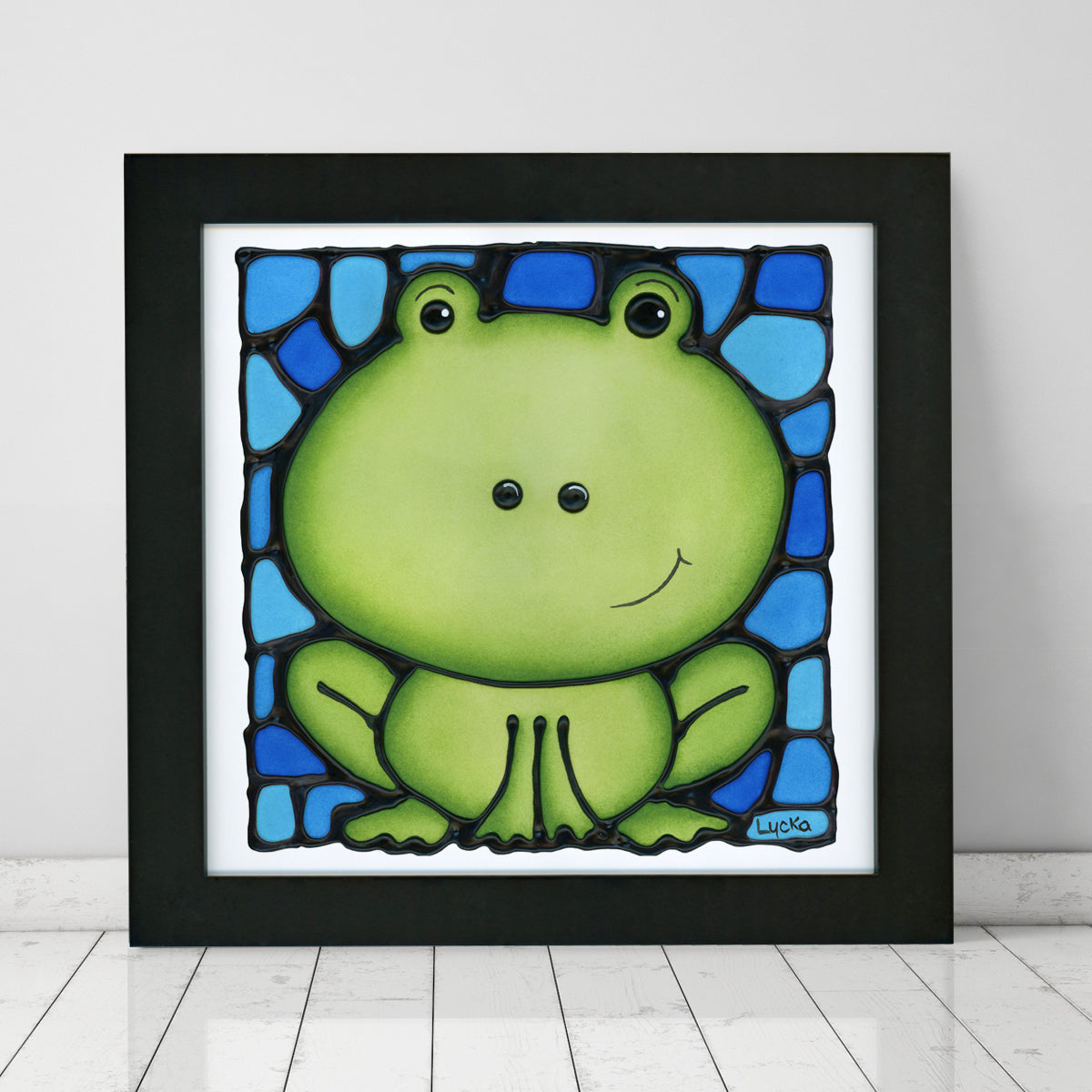 Frog Wall Art Print