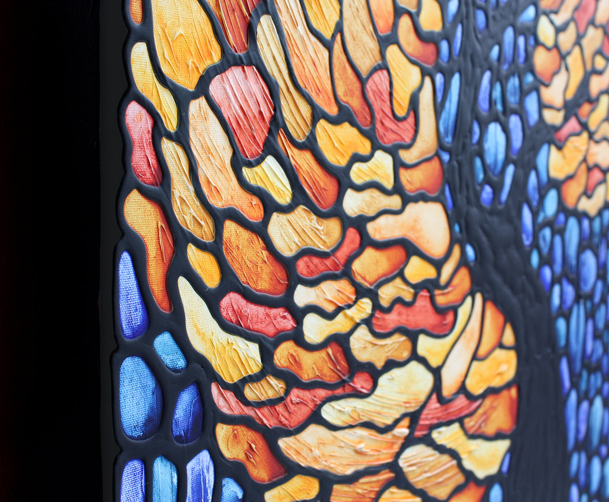 'Tree Sway' Original Painting 24 x 30 inch