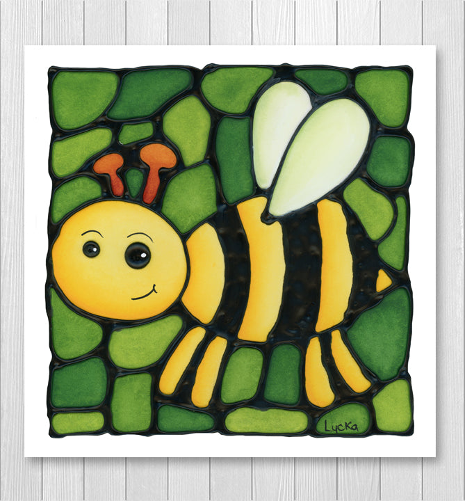 Bee Wall Art Print