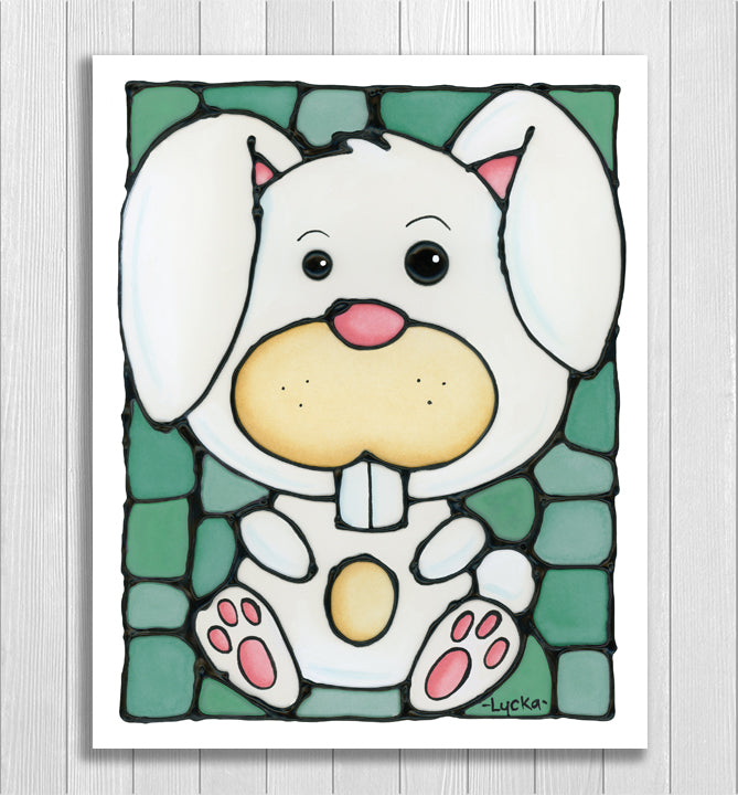 Bunny Wall Art Print