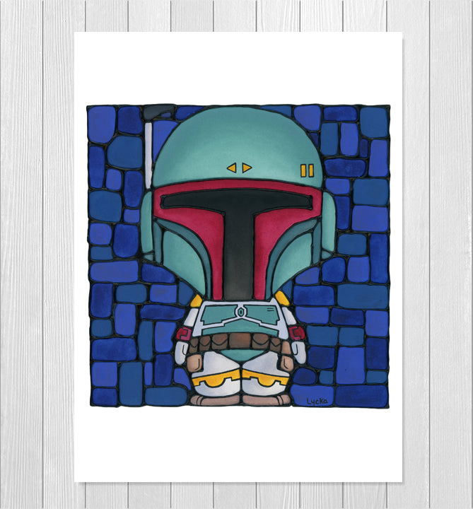 Galactic Repo Man Art Print