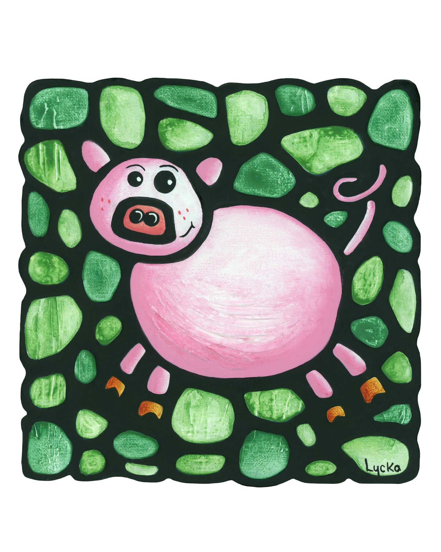 Piggy Wall Art Print