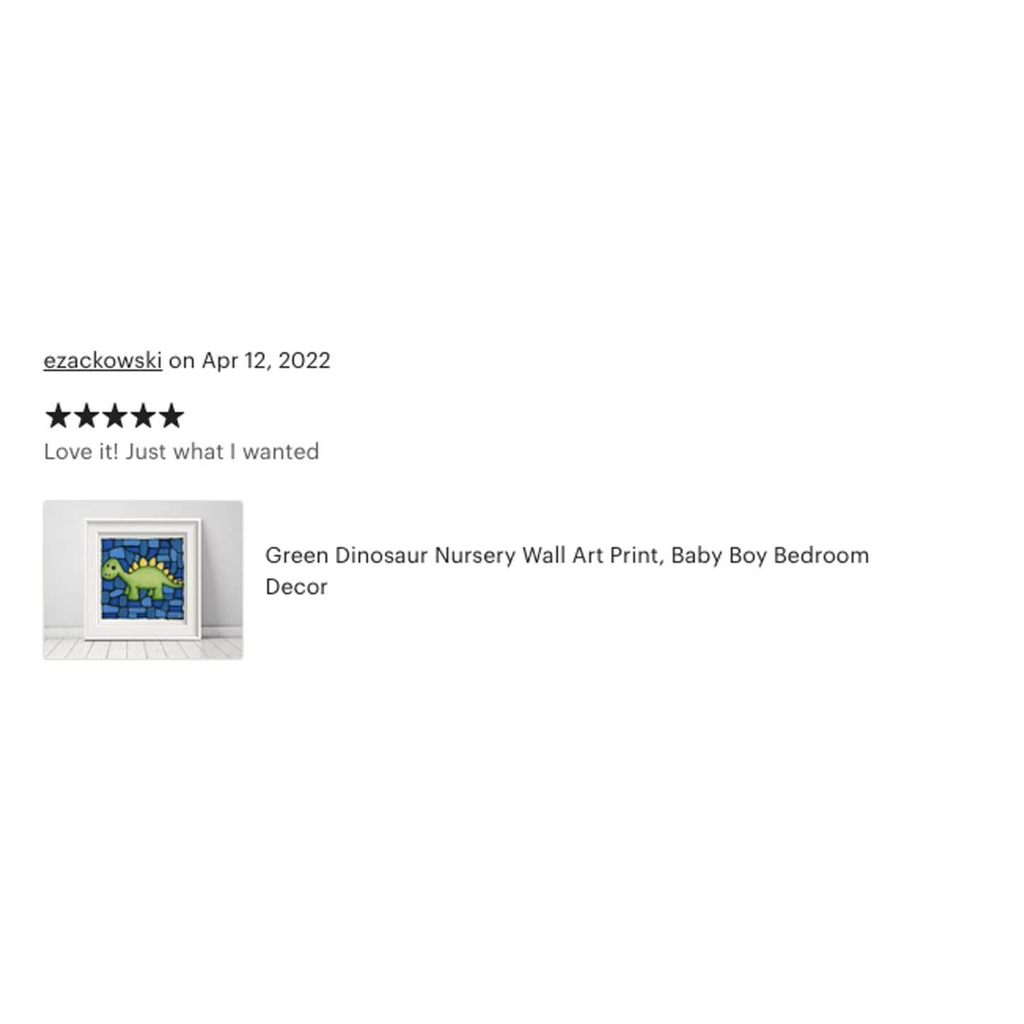 Stegosaurus Dinosaur Wall Art