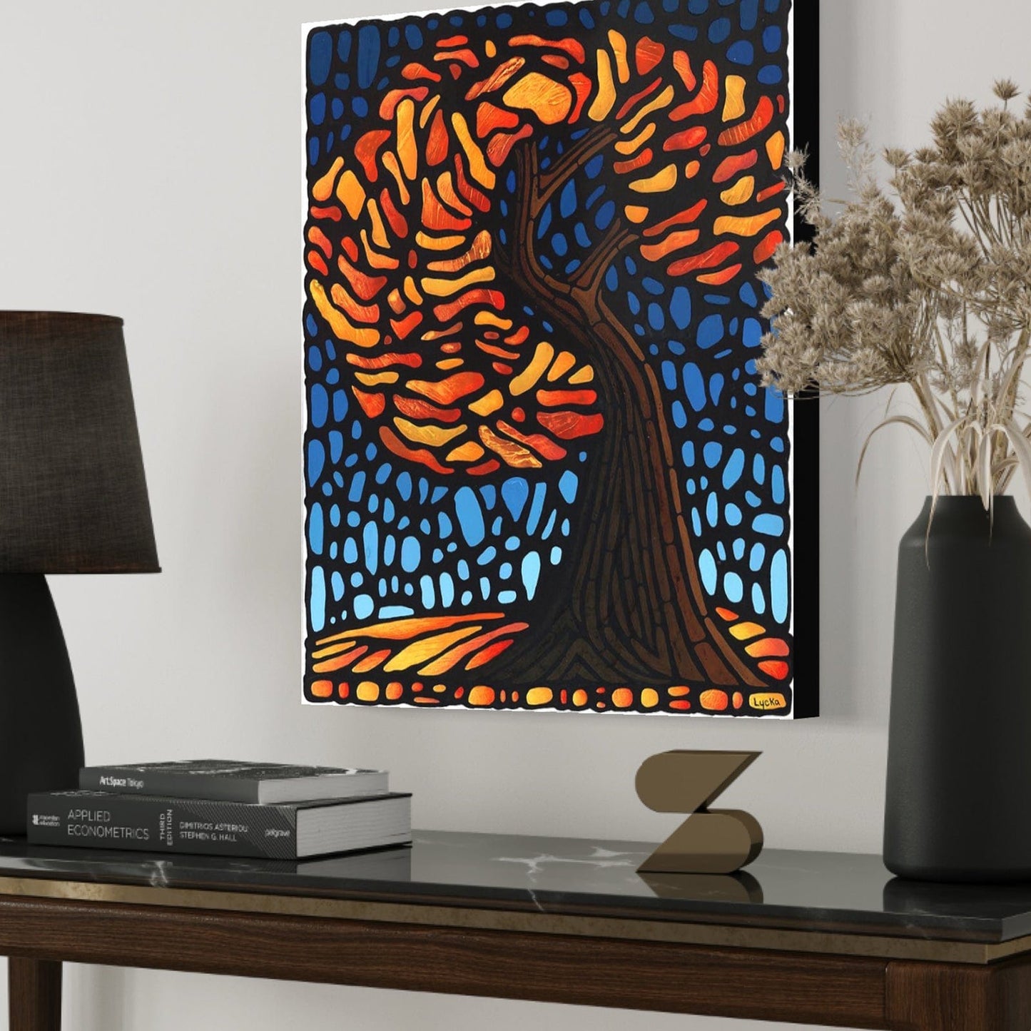 Autumn Tree Original Painting 16 x 20 inch