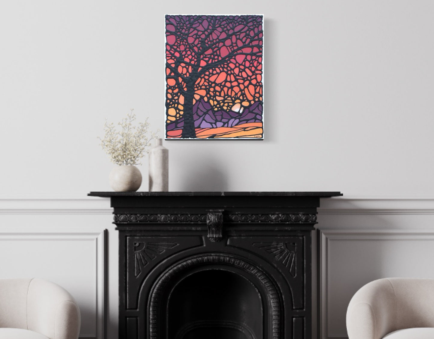 Mountain Original Painting - 16 x 20 inches