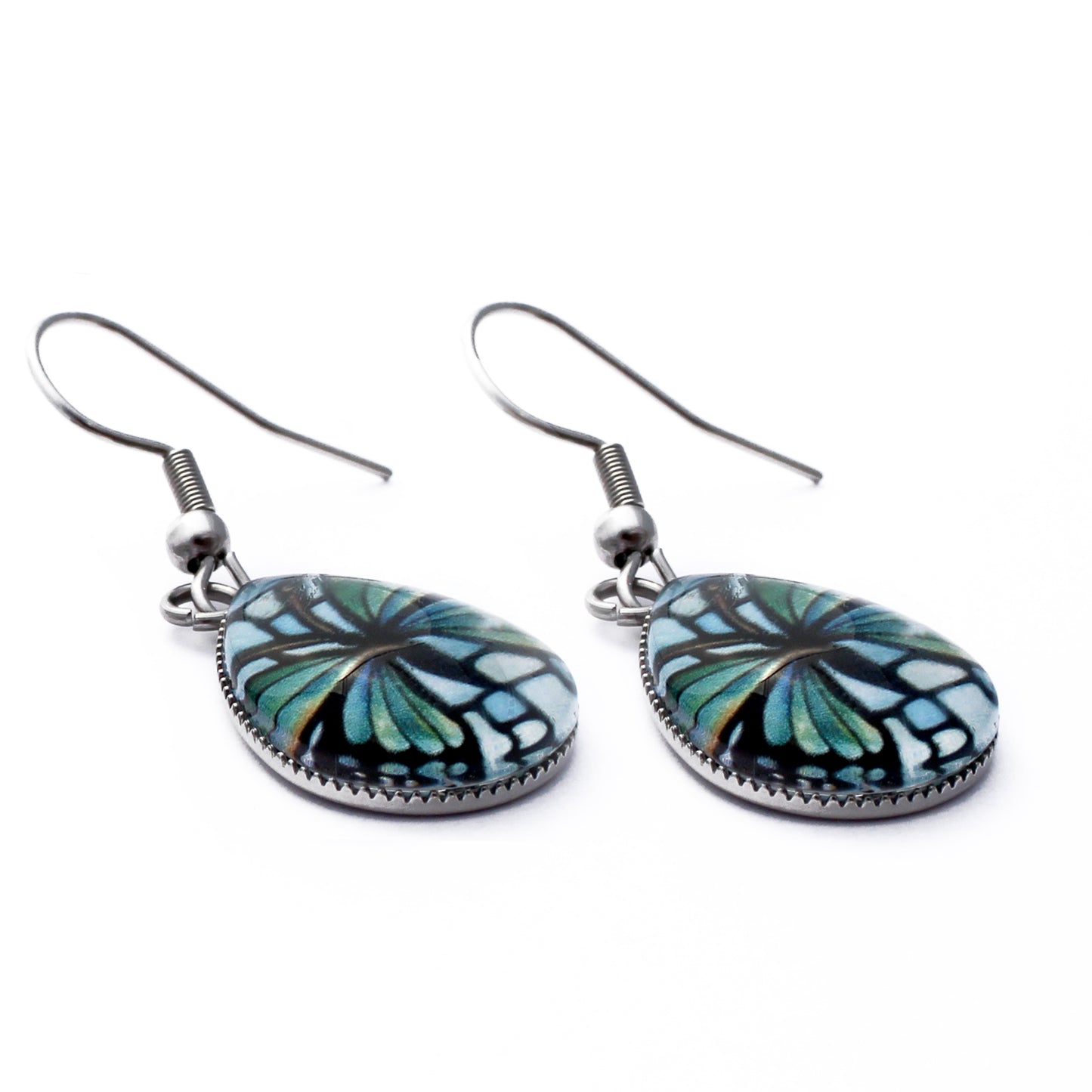 Butterfly Teardrop Earrings