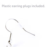 Load image into Gallery viewer, Purple Flower Dangle Earrings - Snapdragon Earrings
