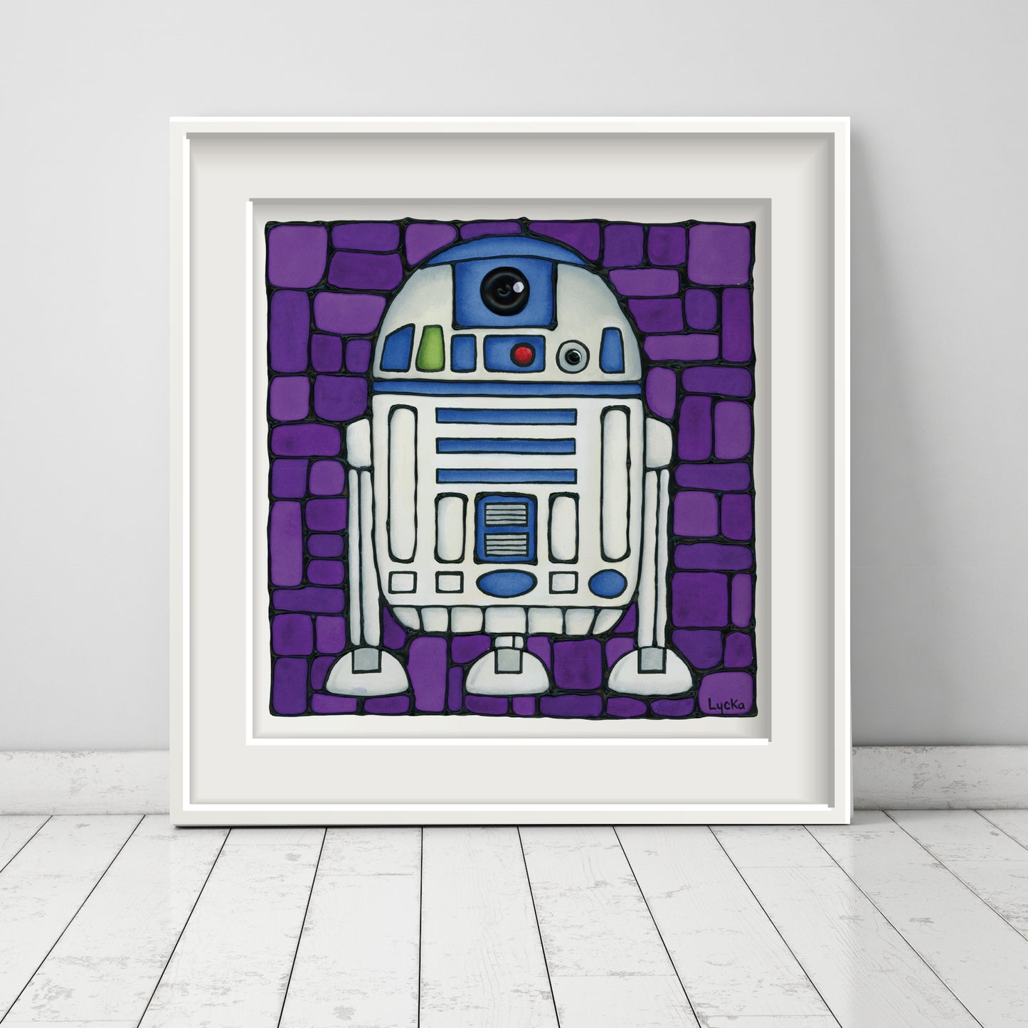 Cute Sci-Fi Set of 6 Nursery Wall Art Prints