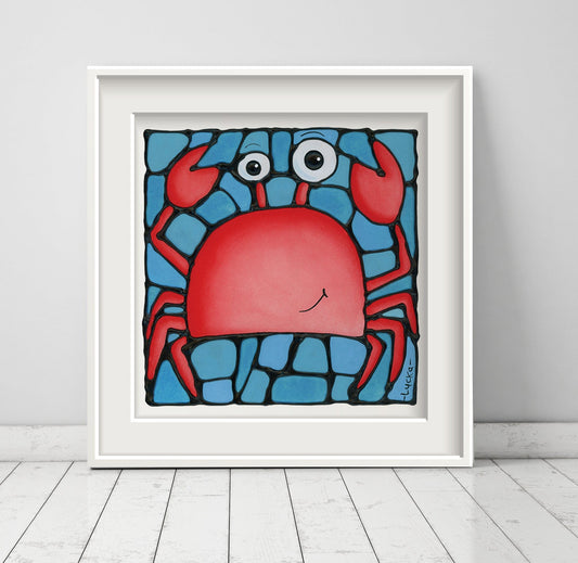 Crab Wall Art Print
