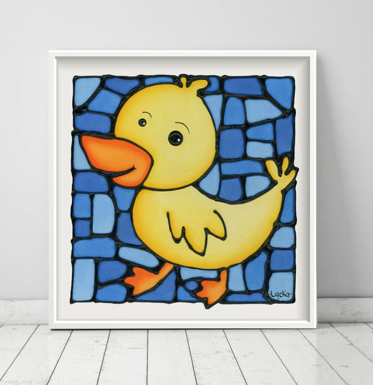 Duck Wall Art Print