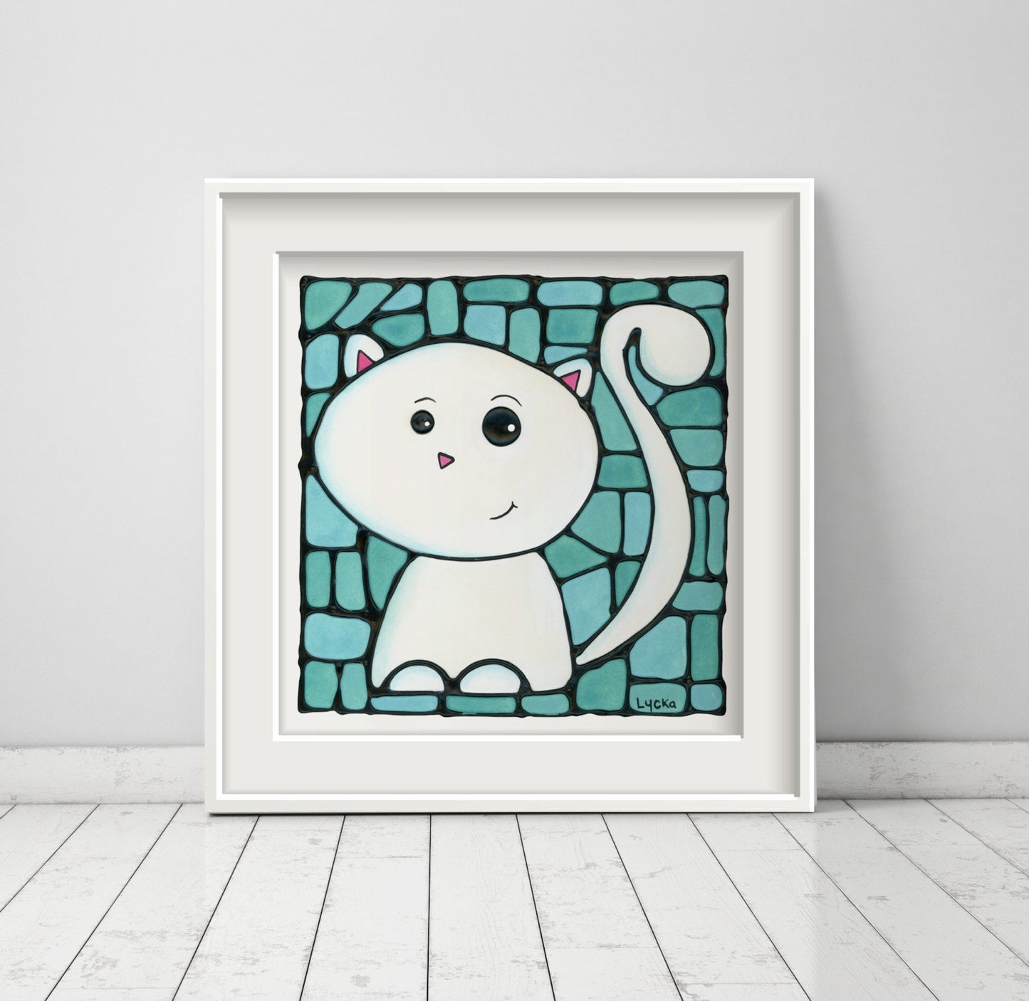 Kitten Wall Art Print