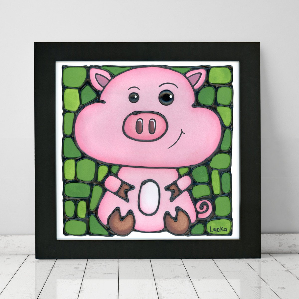 Pig Wall Art Print