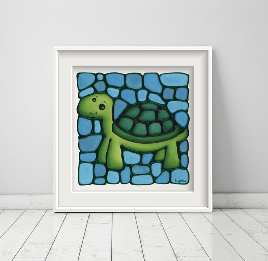 Turtle Wall Art Print