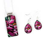 Load image into Gallery viewer, Peony Flower Jewelry Set
