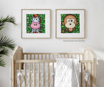 Load image into Gallery viewer, Zebra Nursery Wall Art Print
