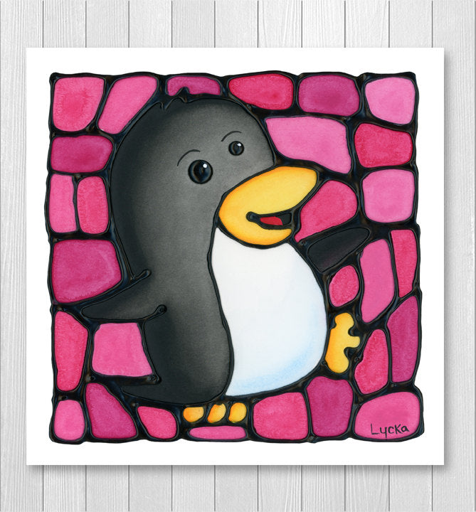 Penguin Wall Art Print