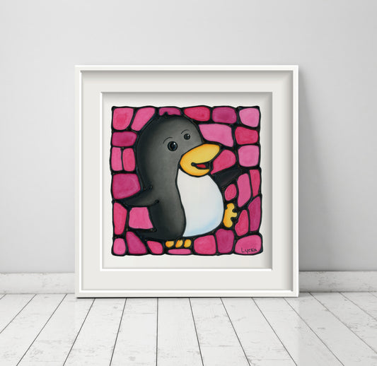 Penguin Wall Art Print