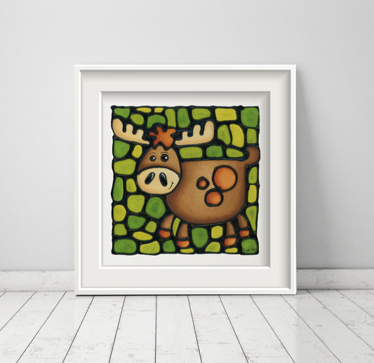 Moose Wall Art Print