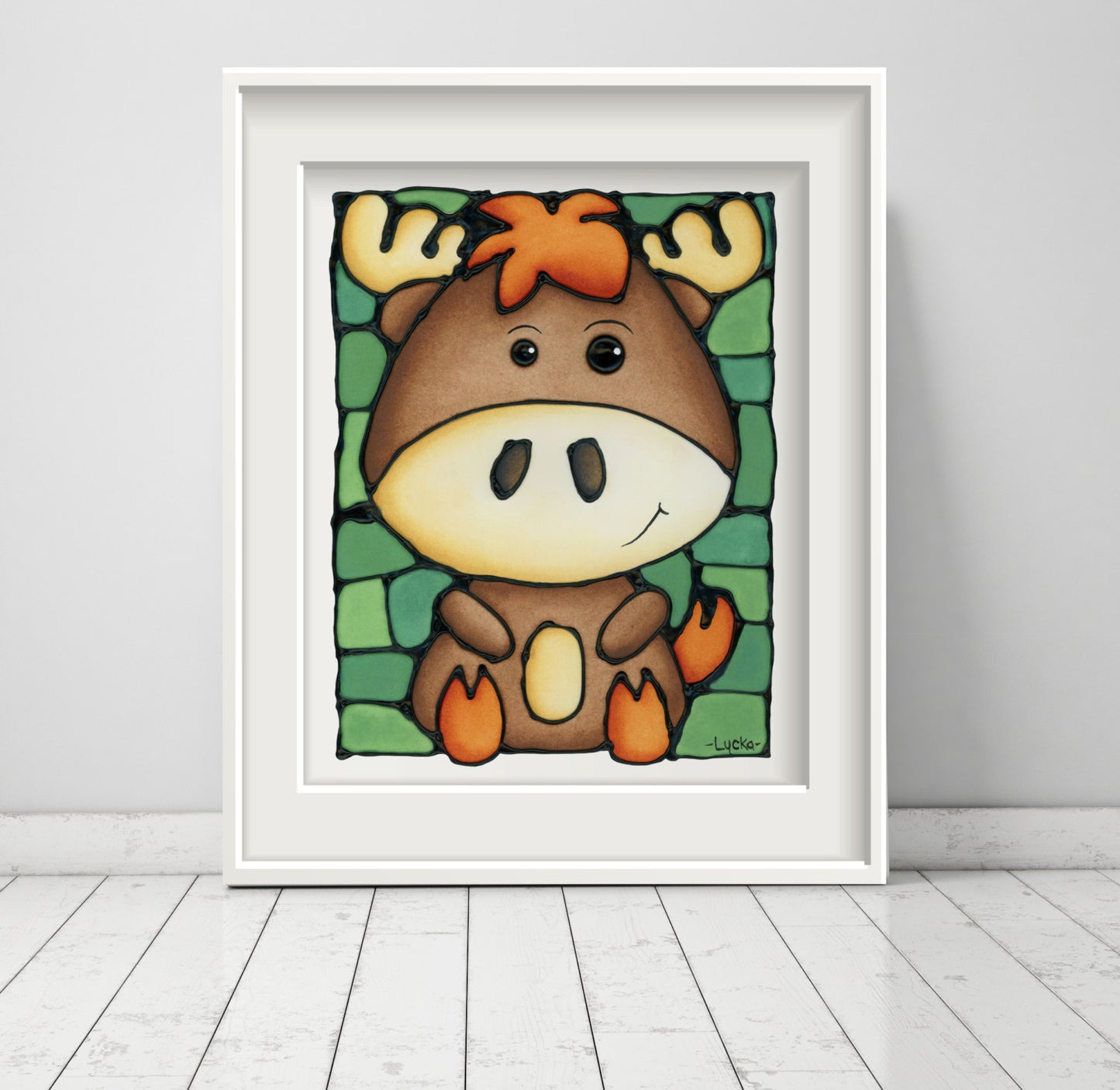 Moose Wall Art Print