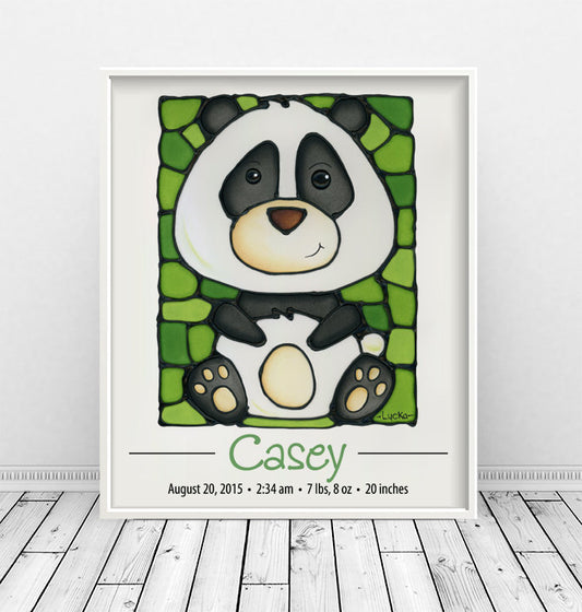 Personalized Baby Birth Details Print