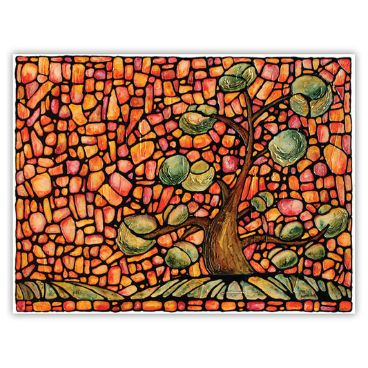 Sunset Landscape Original Painting 40 x 30 inches