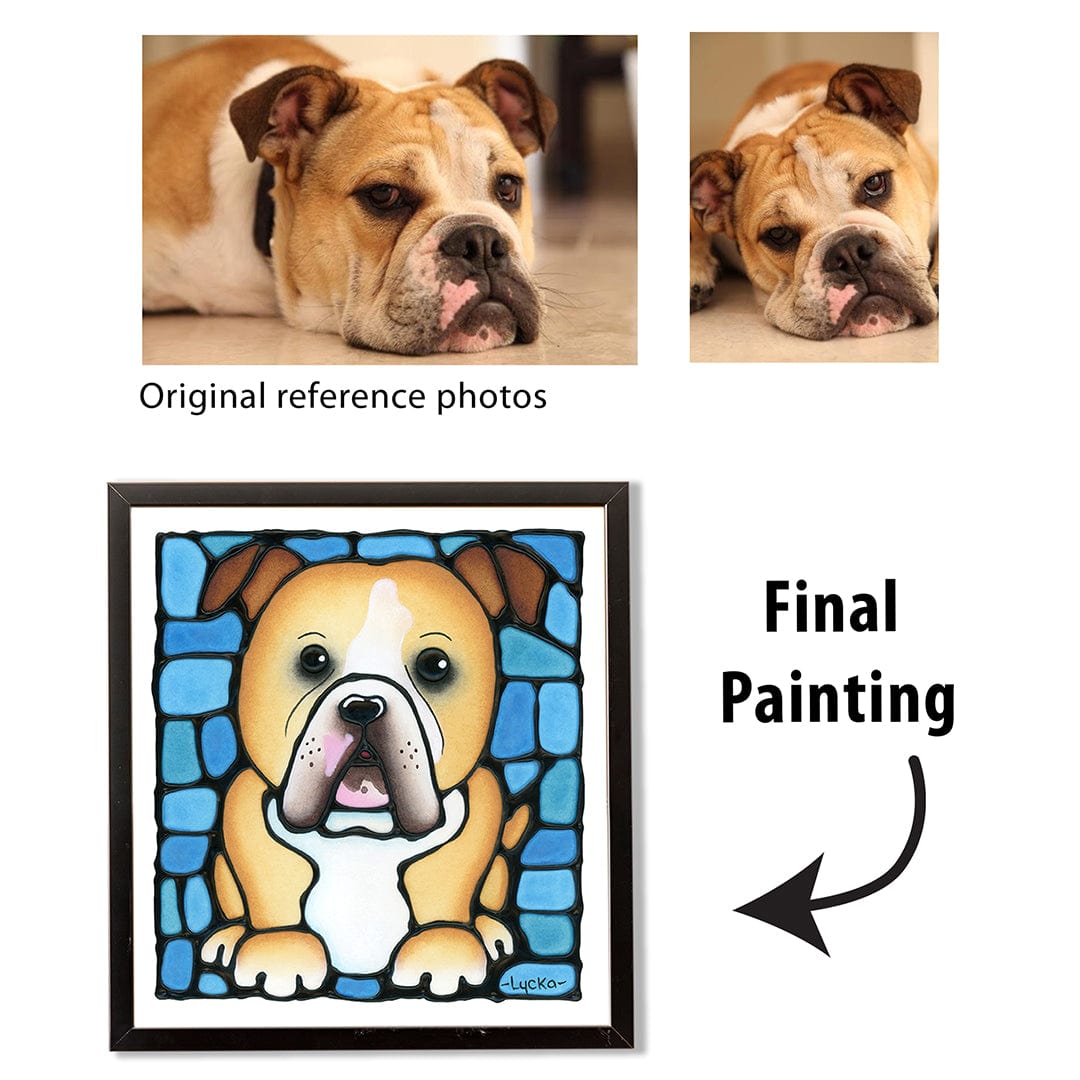 Custom Pet Painting on Canvas