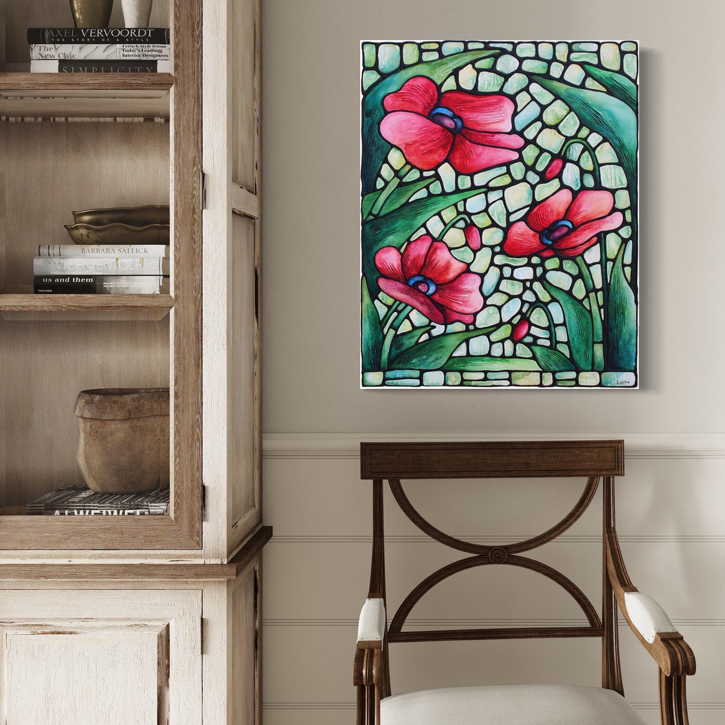 Poppy Painting 22 x 28 inch
