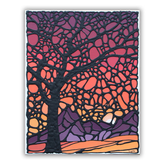 Mountain Original Painting - 16 x 20 inches