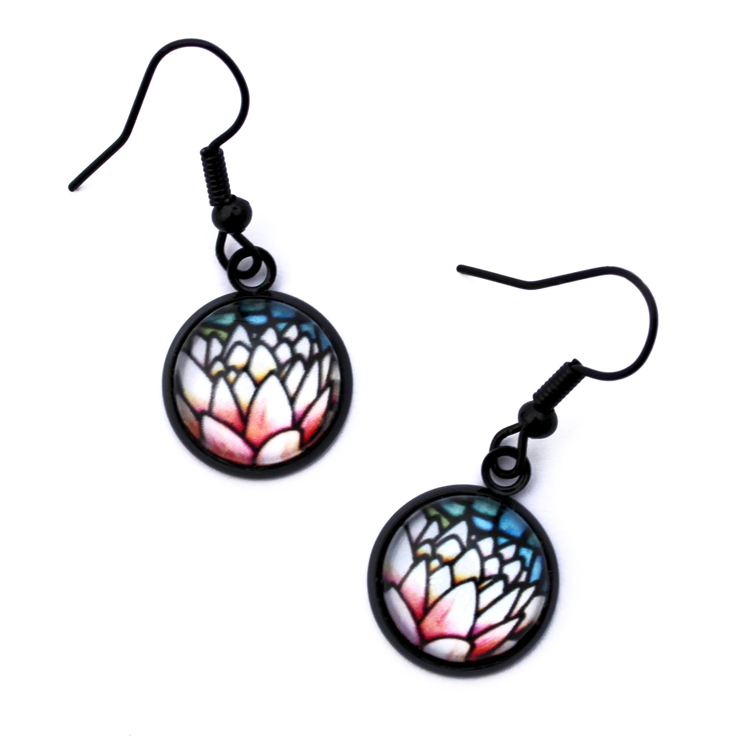 Circle Dangle Earrings