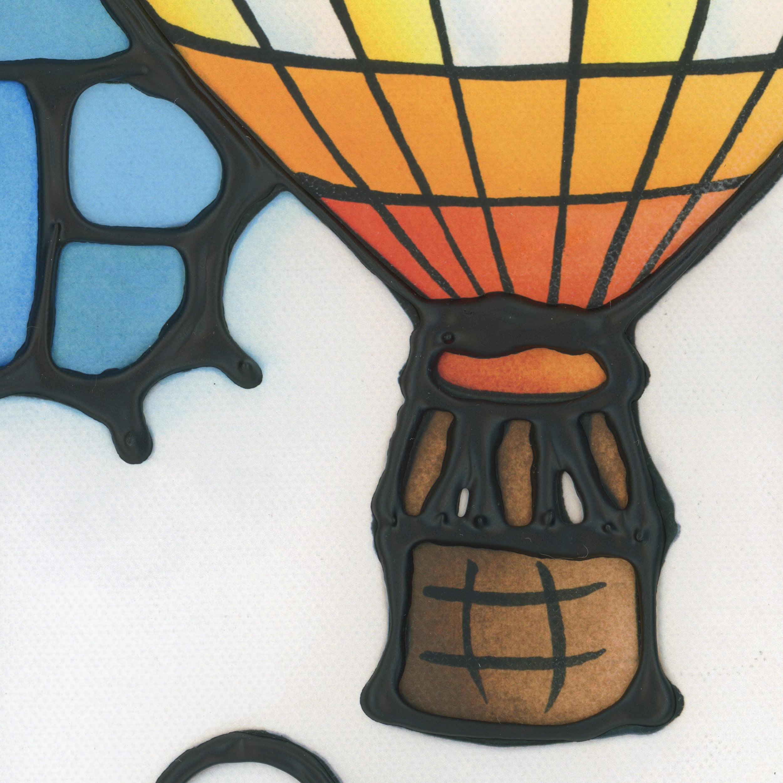 Hot Air Balloons Canvas Print 9" x 12"