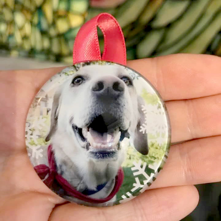 Custom Pet Photo Ornaments