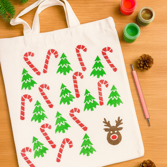 Make Your Own Block Printing Tote Bag