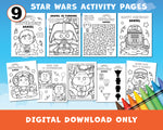 Load image into Gallery viewer, Sci-Fi Custom Birthday Activity Pages
