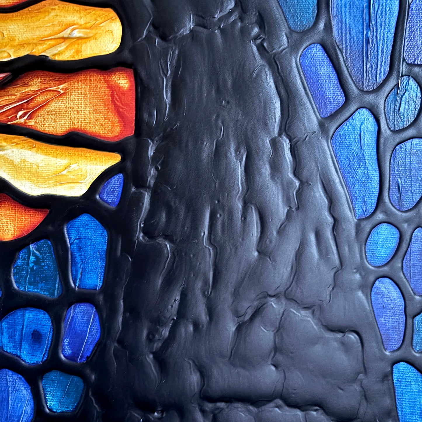 Autumn Tree Original Painting 22 x 30 inch