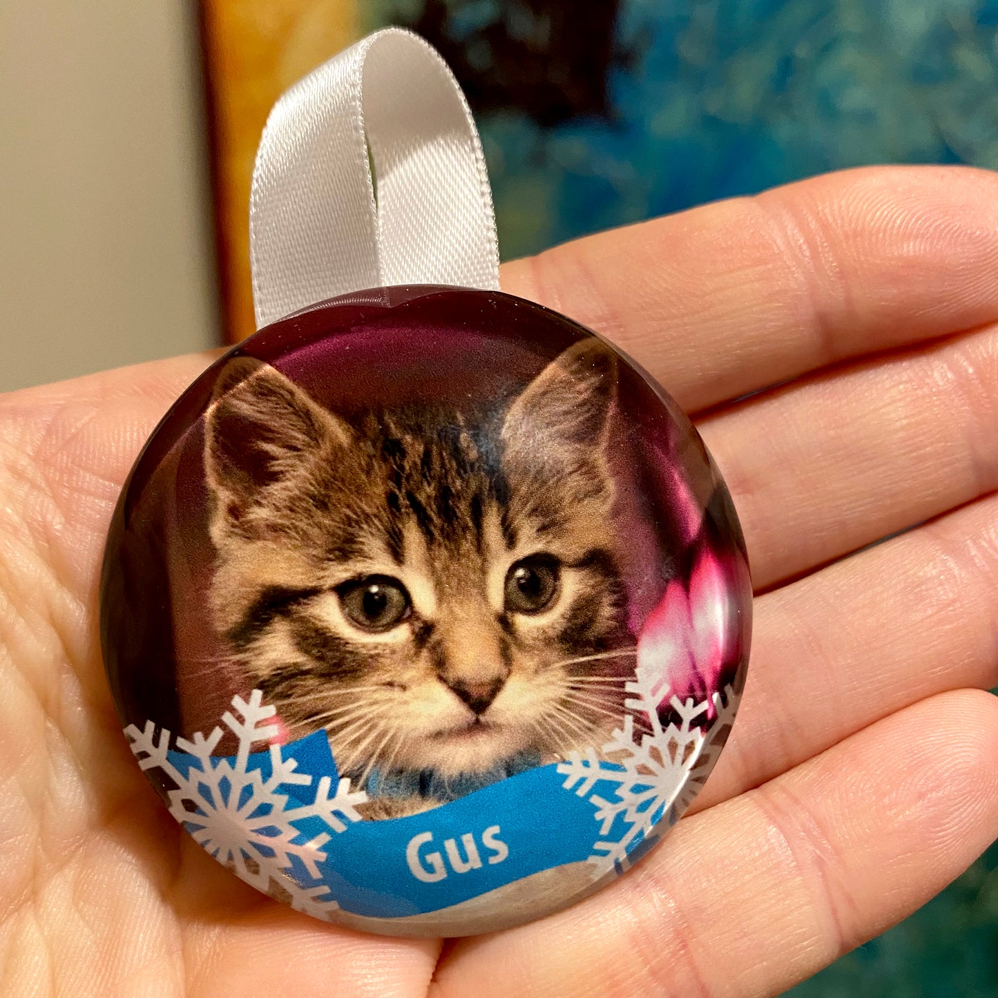 Custom Pet Photo Ornaments