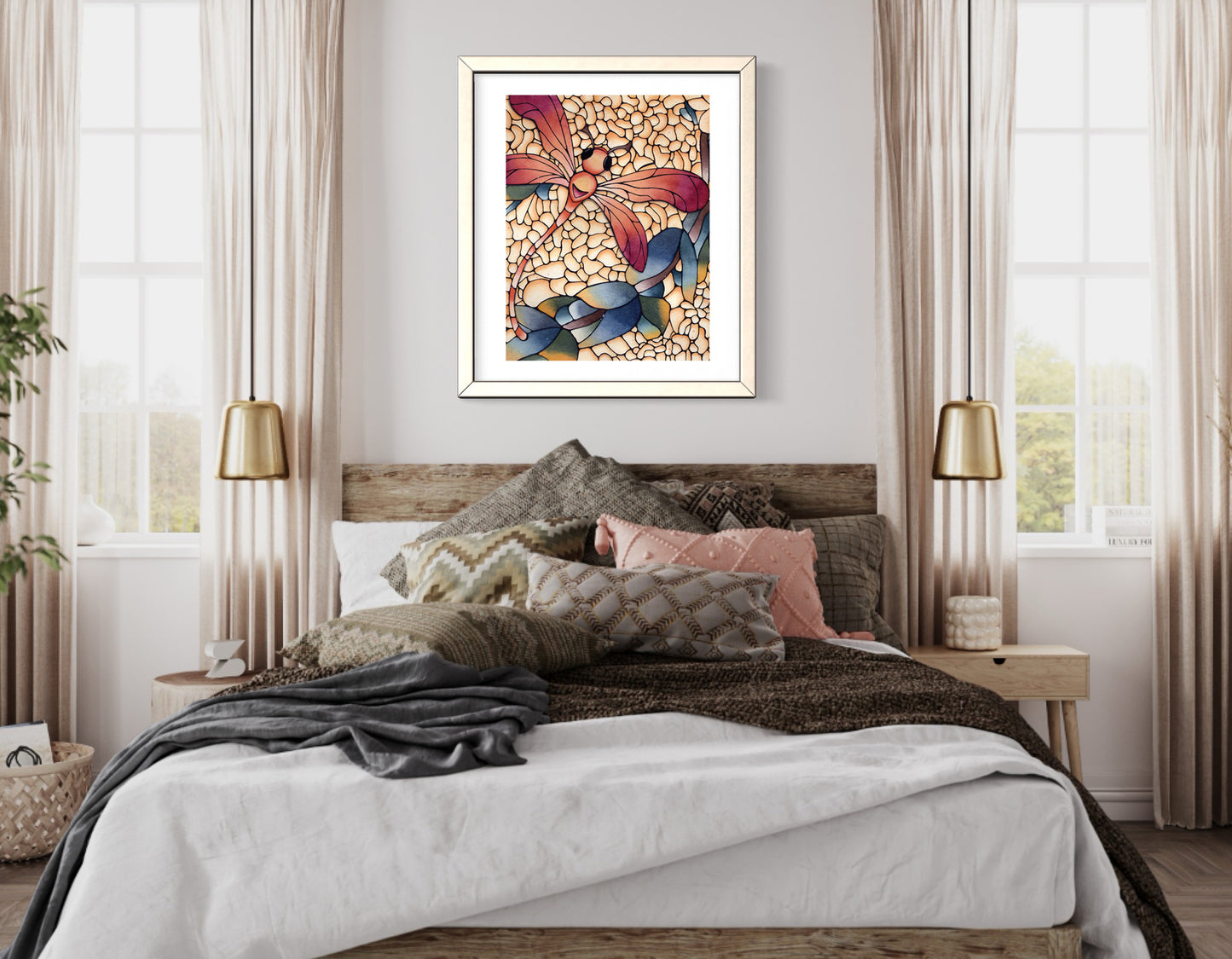Dragonfly Art Print