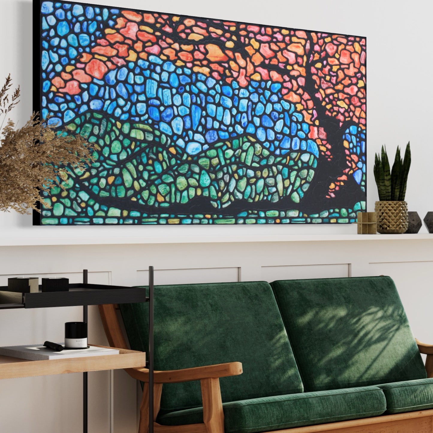 'Autumn Dream' Landscape Original Painting - 60 x 32 inch
