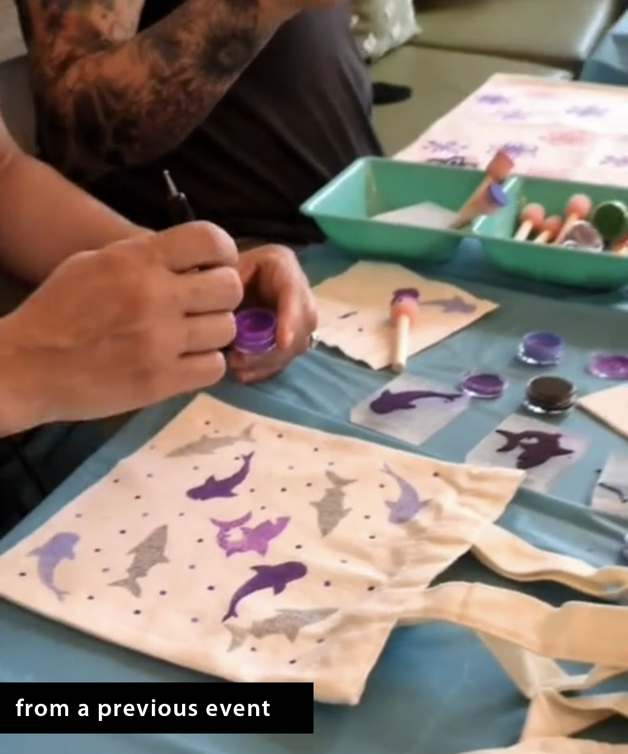 Make Your Own Block Printing Tote Bag