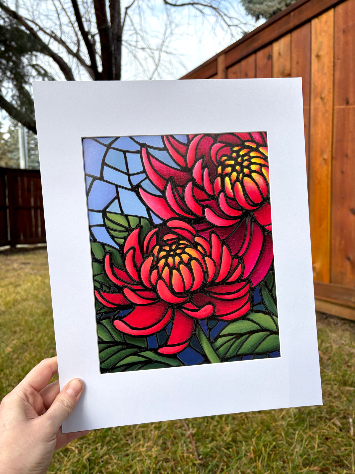Chrysanthemums 2 Print Limited Edition