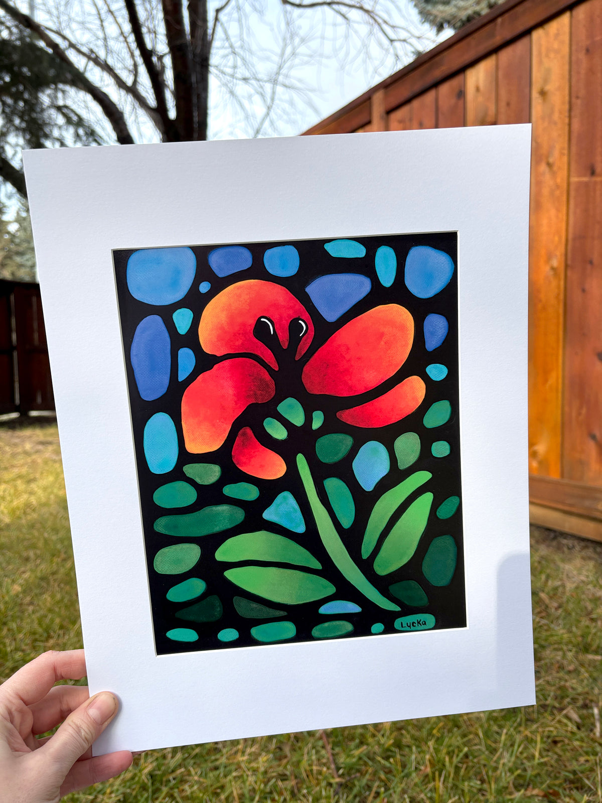 Red Poppy Print Limited Edition